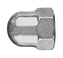 м5 гайка колпачковая цинк DIN 1587 