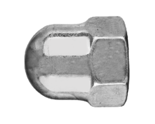 м5 гайка колпачковая цинк DIN 1587 