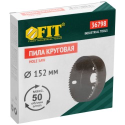 Пила круговая инструментальная сталь 152 мм FIT