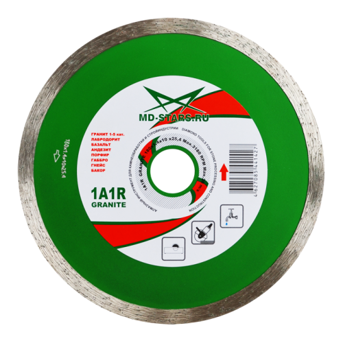 Круг алмазный 1A1R GRANITE 180*1,4*10*25,4 Круг алмазный 1A1R GRANITE 180*1,4*10*25,4