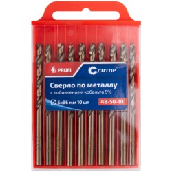 Сверло по металлу cutop profi с кобальтом 5%, 5 x 86 мм