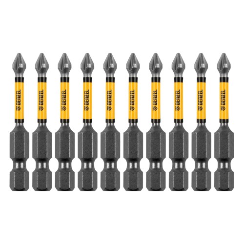 Бита PH1x50, IMPACT лазерная обработка, сталь S2, Е 6,3 Denzel Бита PH1x50, IMPACT лазерная обработка, сталь S2, Е 6,3 Denzel