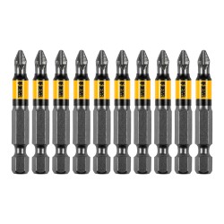 Бита PH2х50, сталь S2, цилиндр., Е 6,3 Denzel