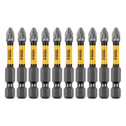 Бита IMPACT, PZ2x50 мм, лазерная обработка, сталь S2, Е 6,3 Denzel