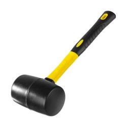 Киянка резиновая чёрная 450 г, STAYER
