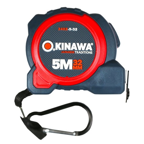 Рулетка измерительная OKINAWA SHORT 5м x 32мм, двустороннее полотно 2402-5-32