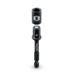 Бита с торцовой головкой 8 мм, KRAFTOOL CLEAN “Nut driver” Бита с торцовой головкой 8 мм, KRAFTOOL CLEAN “Nut driver”