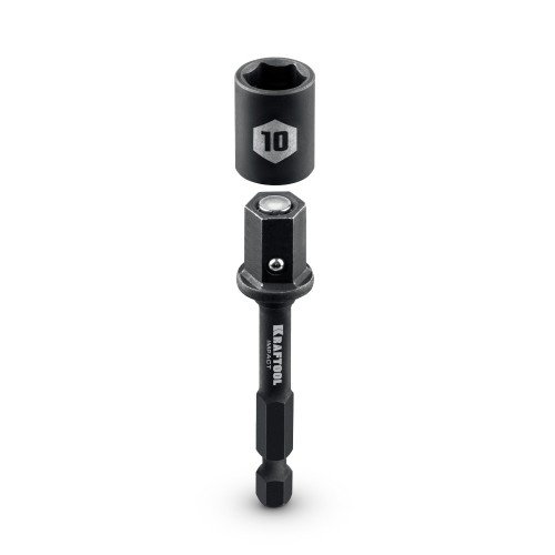 Бита с торцовой головкой  10 мм, KRAFTOOL CLEAN “Nut driver”