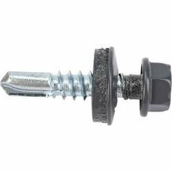 4,8х70 Саморез кровельный (СТАНДАРТ) RAL 7024 сверло №1