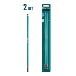 Биты PZ2, 300 мм, 2 шт, KRAFTOOL OPTIMUM Биты PZ2, 300 мм, 2 шт, KRAFTOOL OPTIMUM