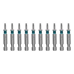Бита Torx 10х50мм, сталь S2, шестигр., // Gross