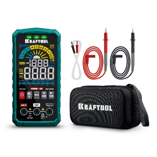 Смарт-мультиметр цифровой KMS-10, KRAFTOOL