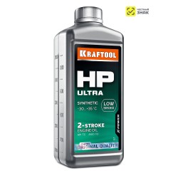 Масло для 2-тактных двигателей cинтетическое 1 л, KRAFTOOL  HP Ultra