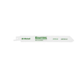 Полотно для сабельной пилы S922EF, по металлу, Bi-Met,шаг 1.4 мм, 130 мм, KRAFTOOL