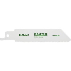 Полотно для сабельной пилы S522EF, по металлу, Bi-Met,шаг 1.4 мм, 80 мм, KRAFTOOL