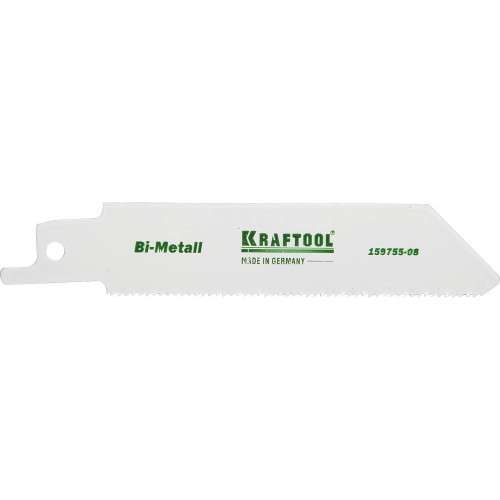 Полотно для сабельной пилы S522EF, по металлу, Bi-Met,шаг 1.4 мм, 80 мм, KRAFTOOL