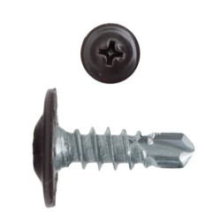 Саморез ПШС 4,2х25 RAL 8019