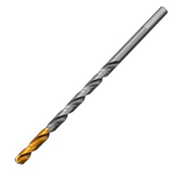 Сверло спиральное по металлу 6 х 139 мм, Р6М5, Golden Tip, удлиненное// Denzel