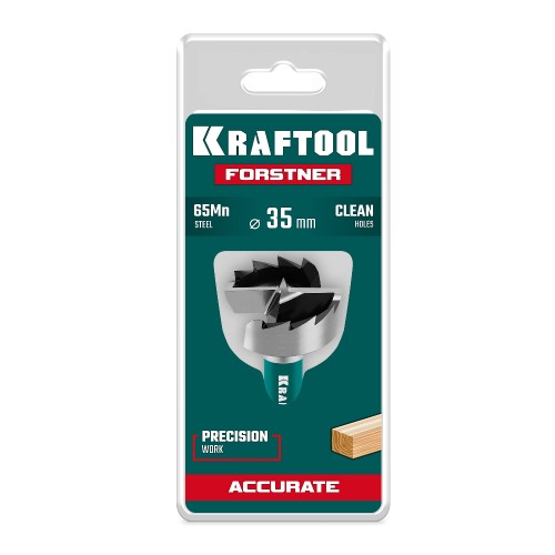 Сверло Форстнера, d 35 мм, KRAFTOOL FORSTNER