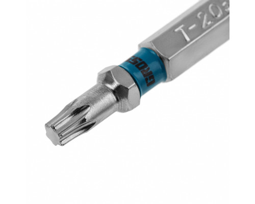 Бита Torx 20 х 50, сталь S2, 10 шт. Gross