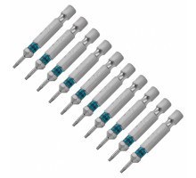 Бита Torx 6 х 50, сталь S2, 10 шт. Gross