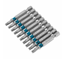 Бита Torx 20 х 50, сталь S2, 10 шт. Gross