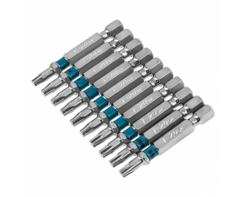 Бита Torx 20 х 50, сталь S2, 10 шт. Gross