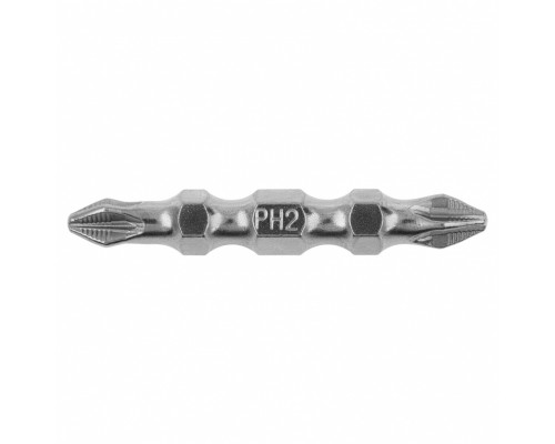 Бита двухсторонняя, PH2-PZ2 х 45 мм, сталь S2, 10 шт. Gross