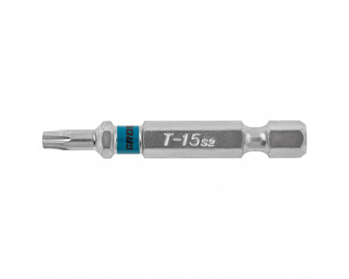 Бита Torx 15 х 50, сталь S2, 10 шт. Gross