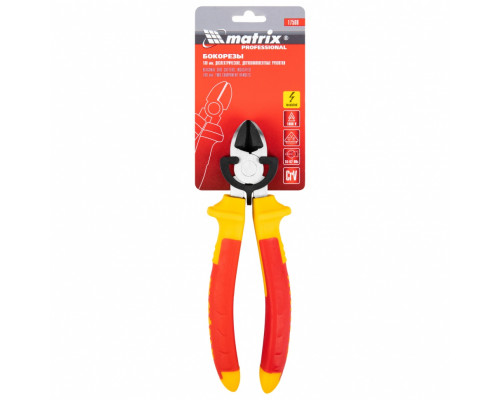 Бокорезы Insulated, 180 мм, двухкомпонентные рукоятки Matrix Professional