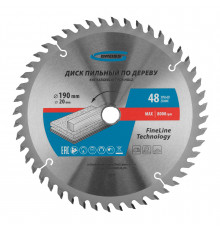 Пильный диск по дереву 190 x 20/16 x 48Т Gross