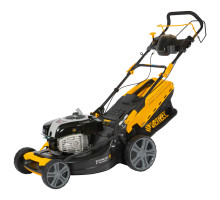 Газонокосилка бензиновая GLD-520SP-BS, 163 см3, Briggs Stratton, ширина 52 см, привод, 60 л Denzel