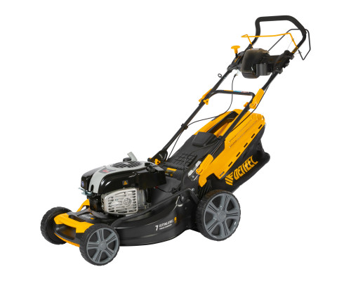 Газонокосилка бензиновая GLD-520SP-BS, 163 см3, Briggs Stratton, ширина 52 см, привод, 60 л Denzel