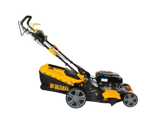 Газонокосилка бензиновая GLD-520SP-BS, 163 см3, Briggs Stratton, ширина 52 см, привод, 60 л Denzel