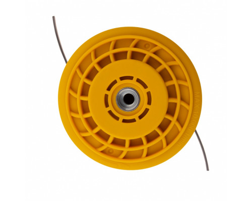 Катушка триммерная полуавтоматическая, легкая заправка лески, гайка M10x1.25, винт M10-M10, подшипник Denzel