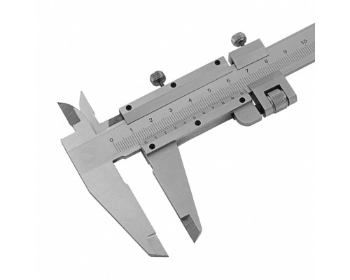 Штангенциркуль, 200 мм, цена деления 0.02 мм, металлический, с глубиномером Matrix
