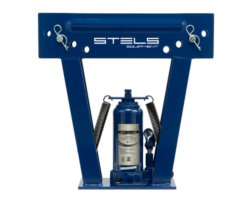 Трубогиб гидравлический, 8 т, в комплекте с башмаками 1/2-1, пластиковый кейс, Stels