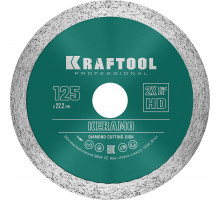 KRAFTOOL KERAMO 125 мм (22.2 мм, 10х2.4 мм), алмазный диск (36684-125)