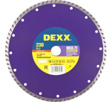 DEXX MULTI UNIVERSAL 230 мм (22.2 мм, 7х2.5 мм), алмазный диск (36702-230)