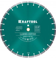 KRAFTOOL LASER- BETON 400 мм (25.4/20 мм, 10х3.4 мм), алмазный диск (36686-400)