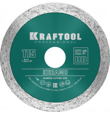 KRAFTOOL KERAMO 115 мм (22.2 мм, 10х2.2 мм), алмазный диск (36684-115)