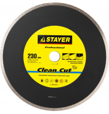 STAYER Clean Cut 230 мм (22.2 мм, 5х2.4 мм), алмазный диск, PROFESSIONAL (3664-230)