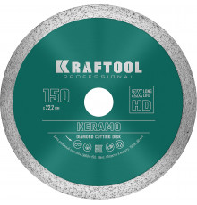 KRAFTOOL KERAMO 150 мм (22.2 мм, 10х2.4 мм), алмазный диск (36684-150)