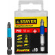 STAYER ProFix PH2 50 мм, 10 шт, Набор бит (26203-2-50-10)