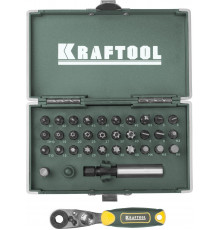 KRAFTOOL X-Drive 33 шт, Набор кованых торсионных бит (26065-H33)