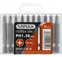 MIRAX PH 1, 50 мм, 10 шт, Биты (26253-1-50-10)