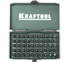 KRAFTOOL X-Drive 50 шт, Набор кованых торсионных бит (26065-H50)