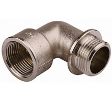 GENERAL FITTINGS гайка-штуцер, 3/4″, никель, Уголок с упором (51072-G/S-3/4)