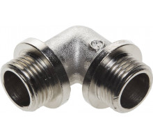 GENERAL FITTINGS штуцер/штуцер, 1/2″, никель, Уголок с упором (51072-S/S-1/2)