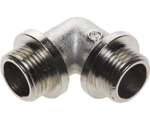 GENERAL FITTINGS штуцер/штуцер, 1/2″, никель, Уголок с упором (51072-S/S-1/2)